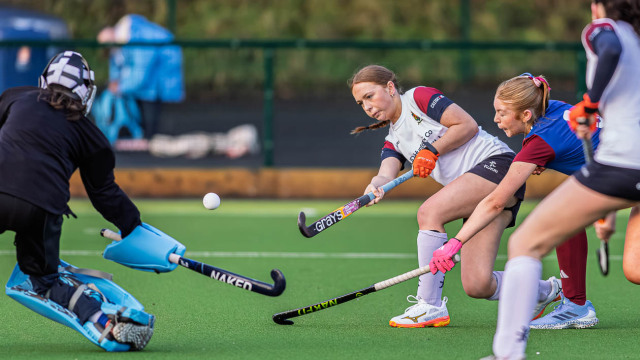 Action from the Senior Cup match between Royal School Armagh and Victoria College on Saturday 17 January 2026. Photo: John McMurtry. © FRU SPORTS 2026.