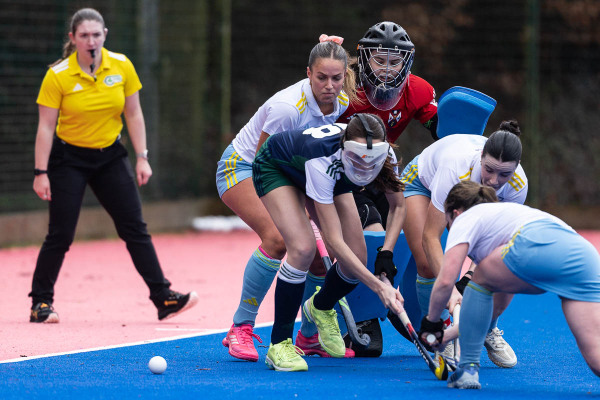 Action from the All Ireland League match between Queens University and Unviversity College Dublin on Saturday 31 January 2026. Photo: Bob Given. © FRU SPORTS 2026.