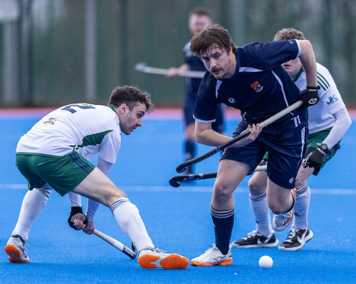 Action from the All Ireland League match between Queens University and Bray on Saturday 31 January 2026. Photo: Bob Given. © FRU SPORTS 2026.