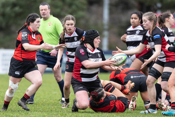 Action from the match between Cooke and Ennis on Saturday 7 February 2026. Photo: Bob Given. © FRU SPORTS 2026.