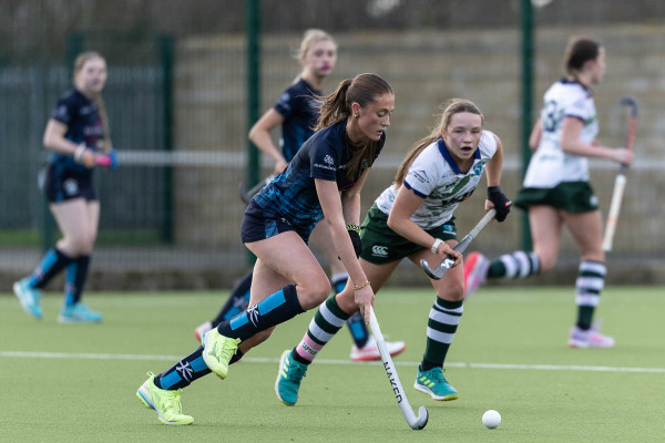 Action from the Senior Plate match between Grosvenor Grammar School and Dromore High School on Monday 16 February 2026. Photo: Bob Given. © FRU SPORTS 2026.