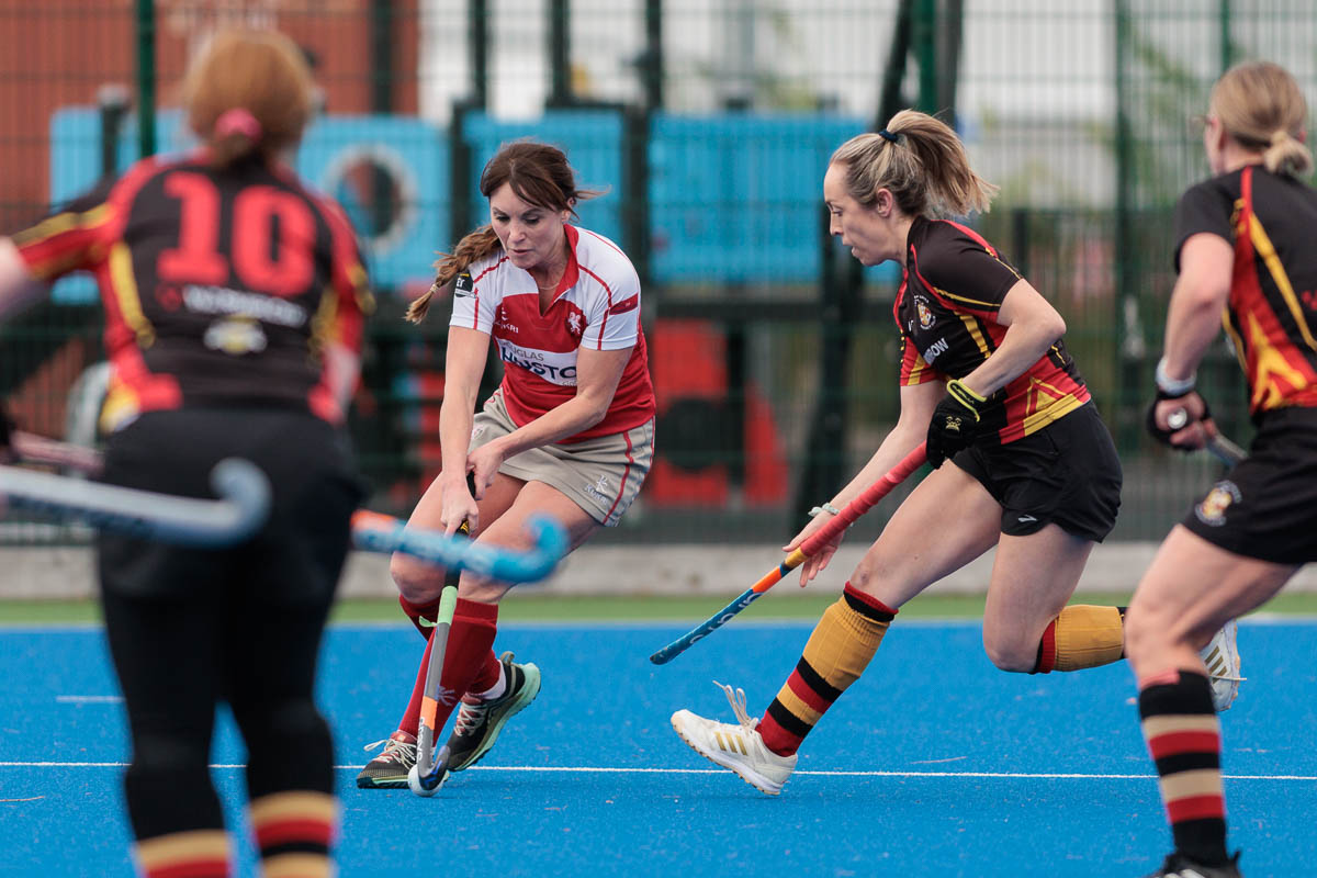 Action from the Veterans Cup semi final between Pegasus and Lurgan at Newforge on Wednesday 20th May 2026